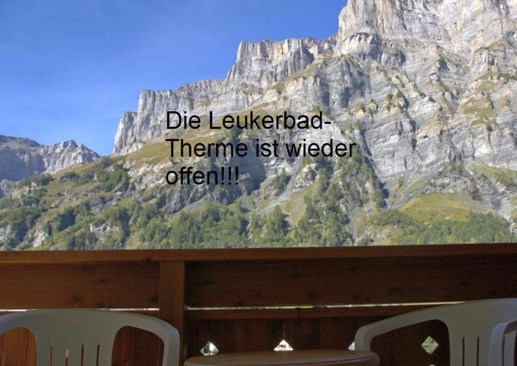Touristen-Chalet Leukerbad Exterior foto